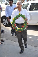 Celebs at Akkineni Annapurna Condolences